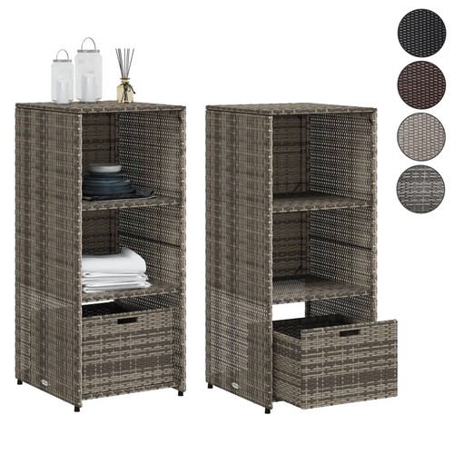 Rattan gartenschrank - rattan,