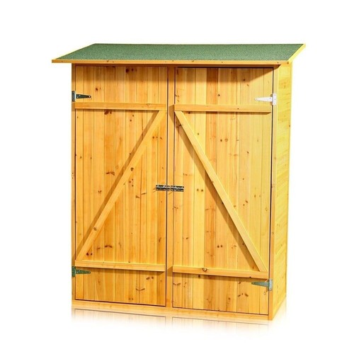 Geräteschrank holz - geräteschrank,