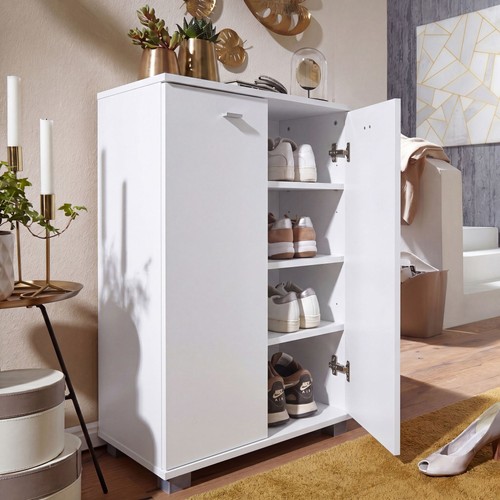 Schuhschrank holz paar - schuhschrank,