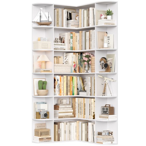 Bücherregal eckbücherregal - eckbücherregal, 6