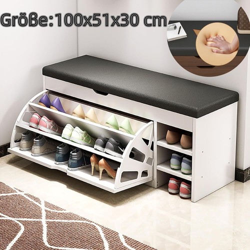 Schuhschrank mit sitzfläche - schuhschrank,